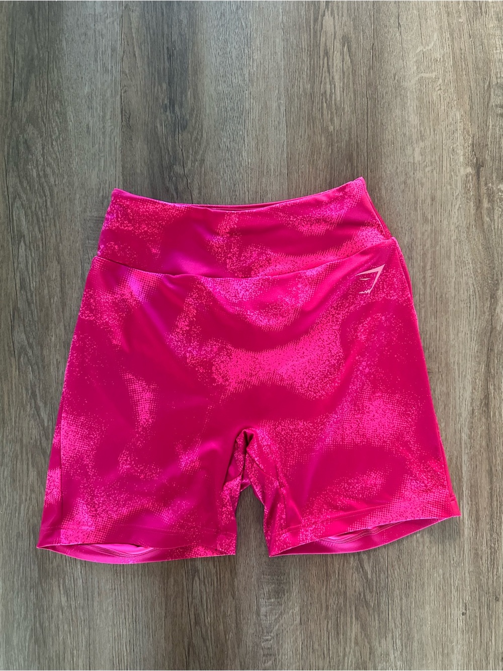 Gymshark Women's High-Waist Hot Pink Workout Shorts
